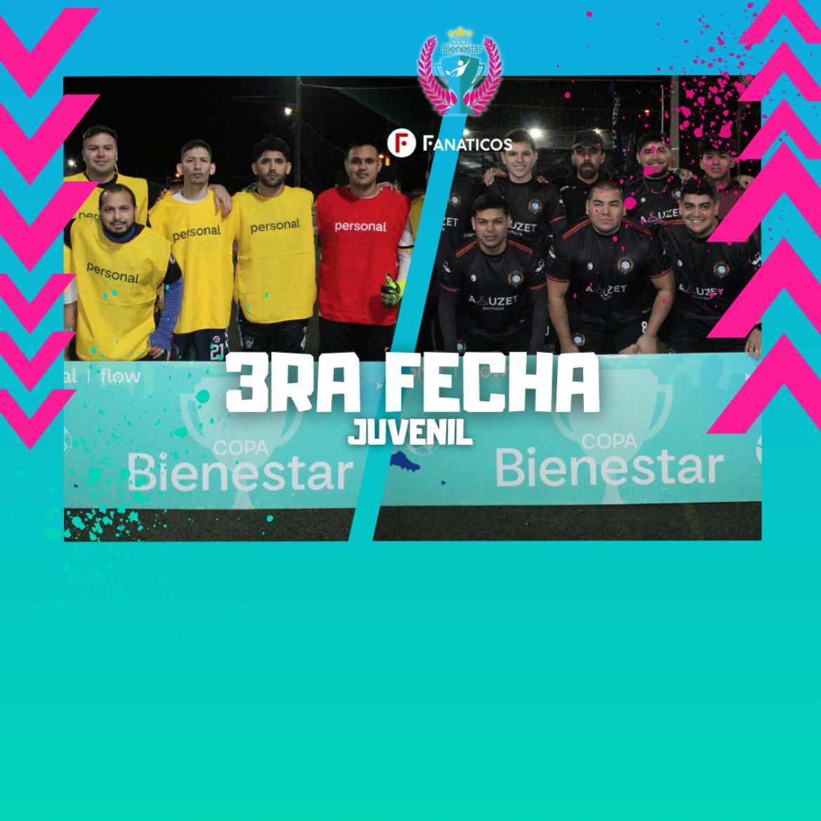 Categoría Juvenil – 3ra Fecha. Copa Bienestar Personal 2024