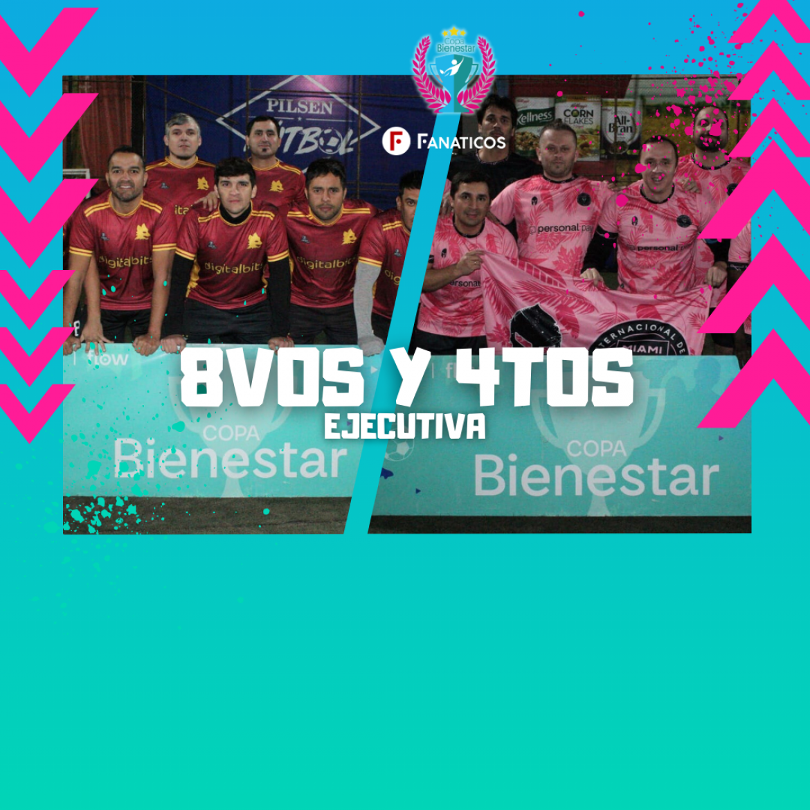 Octavos y Cuartos de Final Categoria Ejecutiva