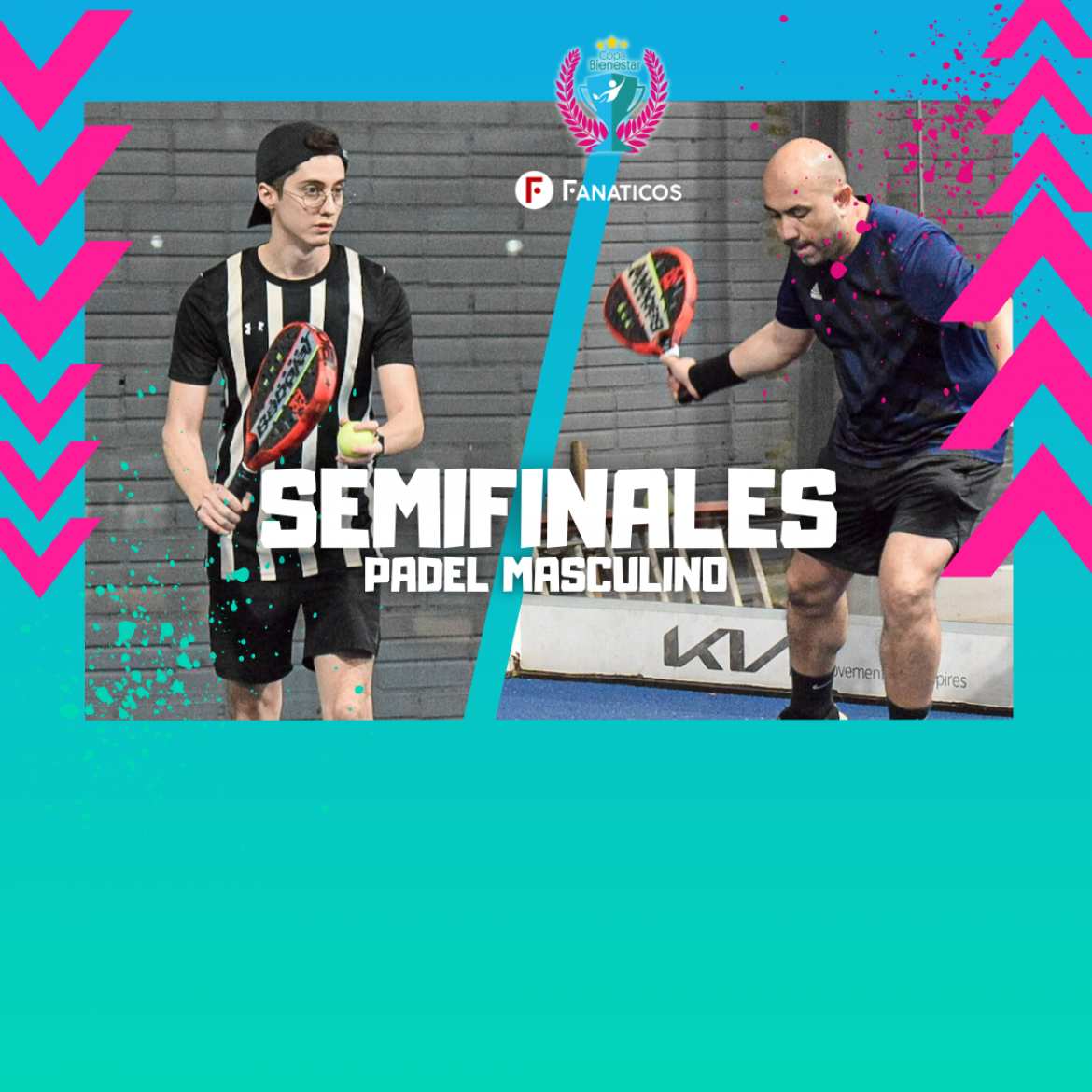 Copa Bienestar Personal 2024 – Categoría Pádel Masculino: Semifinal 1.
